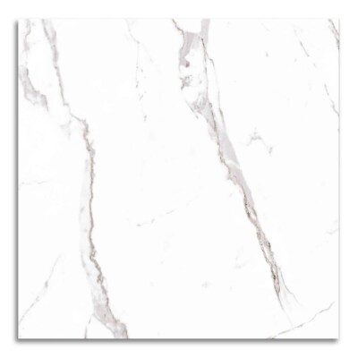 Seramiksan Helena Beyaz Parlak Seramik 596611 - 60x60 - SERAMİKSAN