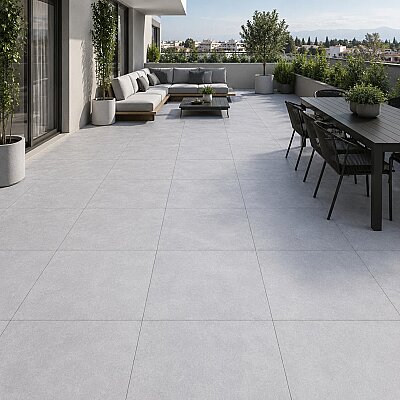 Seramiksan İntegra Gri Mat Seramik 376604 - 60x60 - SERAMİKSAN