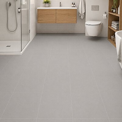 Seramiksan Metalik Gri Mat Seramik 063304 - 33x33 - SERAMİKSAN