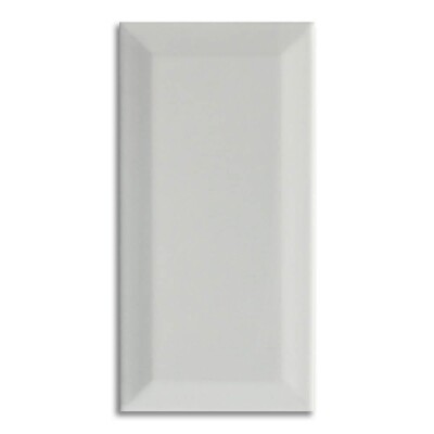 Seramiksan Metro Beyaz Parlak Seramik 880111 - 10x20 - SERAMİKSAN