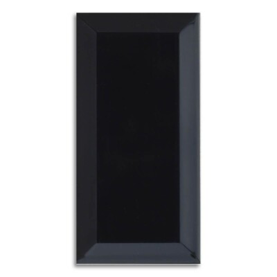 Seramiksan Metro Siyah Parlak Seramik 880116 - 10x20 - SERAMİKSAN