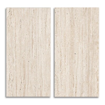 Seramiksan New Travertin Antislip Kemik Mat Seramik 282602 - 33x66 - SERAMİKSAN