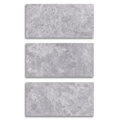 Seramiksan Silver Gri Parlak Seramik 866210 - 60x120 - SERAMİKSAN