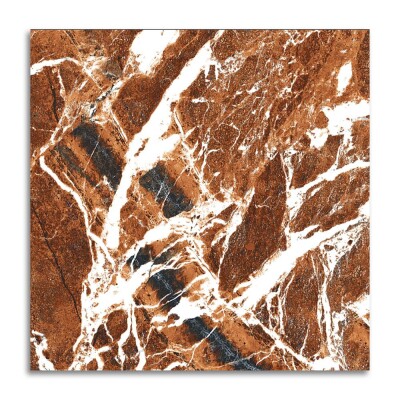 Seramiksan Vein Rosso Kahve Parlak Seramik 893602 - 60x60 - SERAMİKSAN