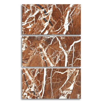 Seramiksan Vein Rosso Kırmızı Parlak Seramik 893202 - 60x120 - SERAMİKSAN