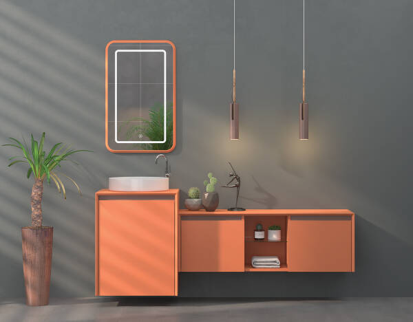 Shower Art Banyo Dolabı 175cm Tarçın - 1