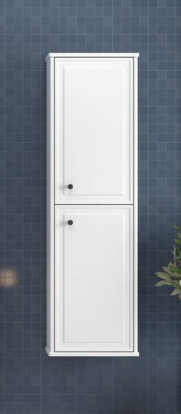 Shower Art Deco Boy Dolabı 36cm Beyaz - 1