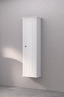 Shower Cristal Boy Dolabı 39cm Beyaz - SHOWER