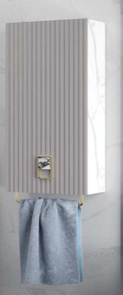 Shower Dora Boy Dolabı 40cm Açık Gri - 1