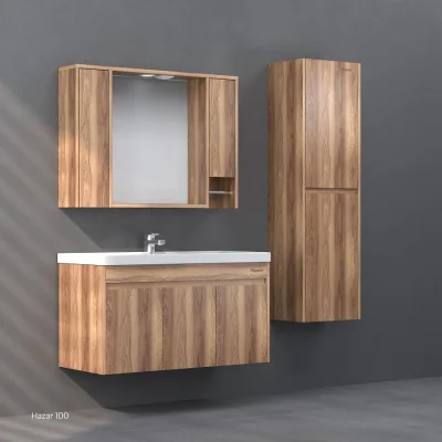 Shower Hazar Banyo Dolabı 100cm Hazar - 1
