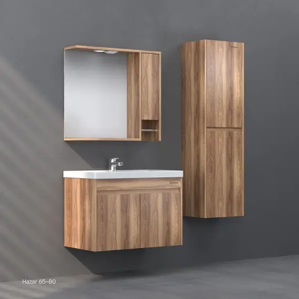 Shower Hazar Banyo Dolabı 80cm Hazar - 1