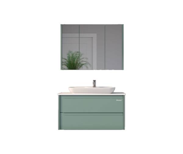 Shower Hitit Banyo Dolabı 100cm Melisa - 1