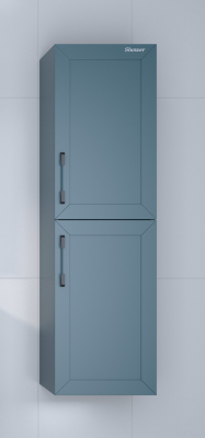 Shower Lexa Boy Dolabı 40cm Alaska Mavi - SHOWER