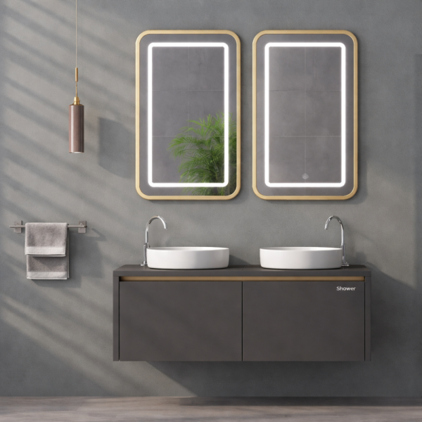 Shower Line Banyo Dolabı 120cm Antrasit - 1