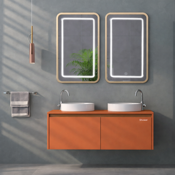 Shower Line Banyo Dolabı 120cm Tarçın - 1