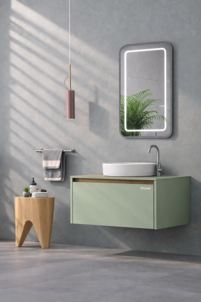 Shower Line Banyo Dolabı 80cm Melisa - 1