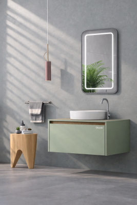 Shower Line Banyo Dolabı 80cm Sardunya - SHOWER