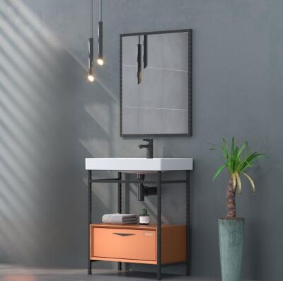 Shower Ordin Banyo Dolabı 65cm Tarçın - SHOWER