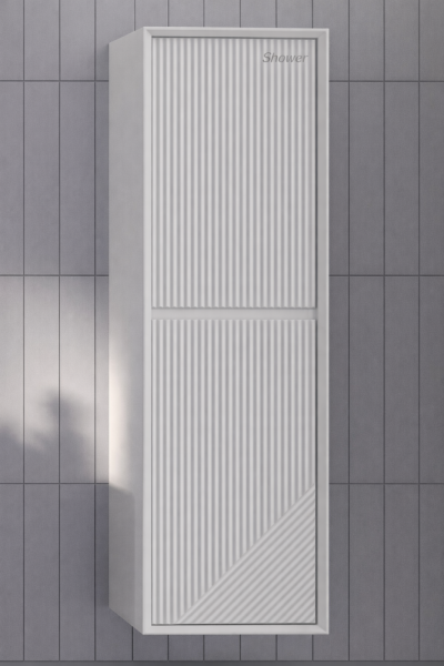 Shower Este Boy Dolabı 38cm Açık Gri - 1