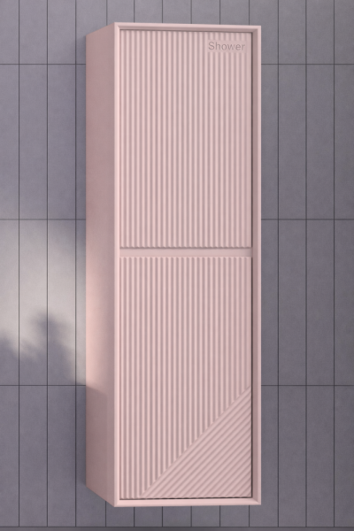 Shower Este Boy Dolabı 38cm Pudra - 1