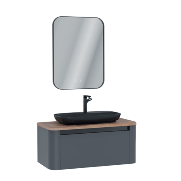 UBM Banyo Sardunya Banyo Dolabı 100cm Antrasit - 1