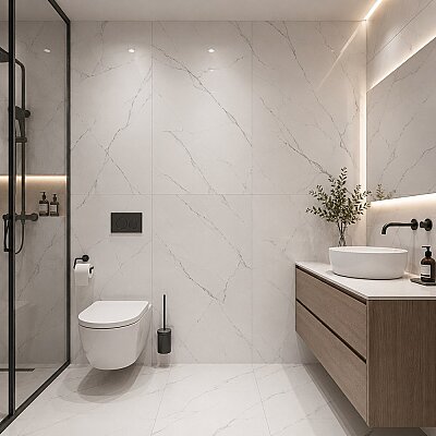 Yurtbay Seramik 80x160 Calacatta Dorado Beyaz Parlak - YURTBAY SERAMİK
