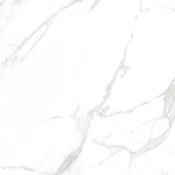 Yurtbay Seramik Afyon Beyaz Polished Sırlı Porselen (60x60cm) - 1