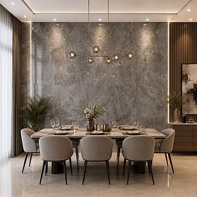 Yurtbay Seramik Amazon Gri Polished Rek. Sırlı Granit (60x120cm) - YURTBAY SERAMİK