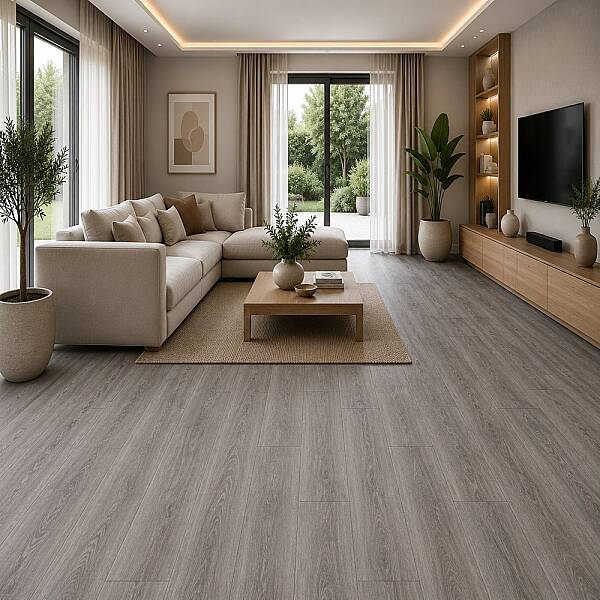 Yurtbay Seramik Barkwood Kül Sırlı Granit (20x120cm) - 1