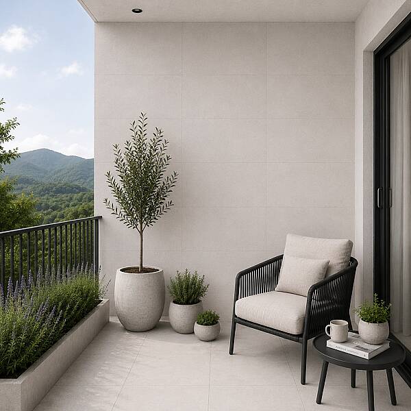 Yurtbay Seramik Core Gri Sırlı Porselen Mat (30x60cm) - 1