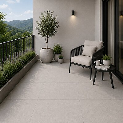 Yurtbay Seramik Core Gri Sırlı Porselen Mat (60x60cm) - YURTBAY SERAMİK