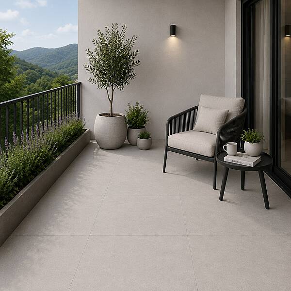 Yurtbay Seramik Core Gri Sırlı Porselen Mat (60x60cm) - 1