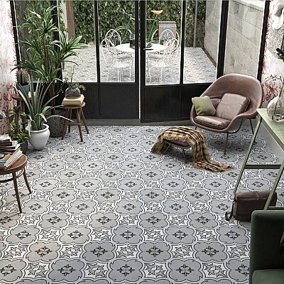 Yurtbay Seramik Dalia Multi Sırlı Granit Mat (20x20cm) - YURTBAY SERAMİK