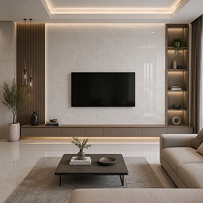 Yurtbay Seramik Feel Beyaz Polished Rek. (60x120cm) - YURTBAY SERAMİK