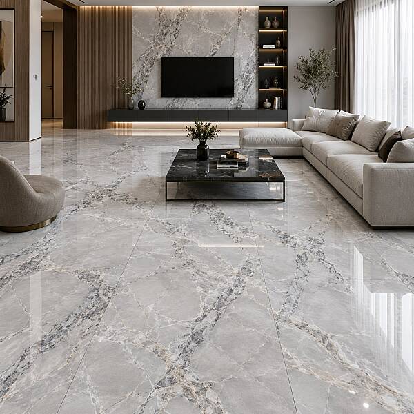 Yurtbay Seramik Glacier Mavi Sırlı Porselen (60x120cm) - 1