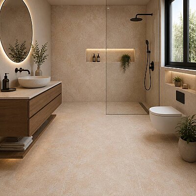 Yurtbay Seramik Mardin Stone Mat Krem Rek. (60x120cm) - YURTBAY SERAMİK