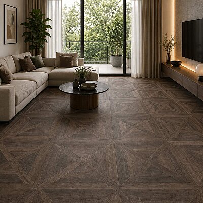 Yurtbay Seramik Pavillion Wenge Mat Sırlı Granit (60x60cm) - YURTBAY SERAMİK