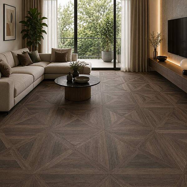 Yurtbay Seramik Pavillion Wenge Mat Sırlı Granit (60x60cm) - 1