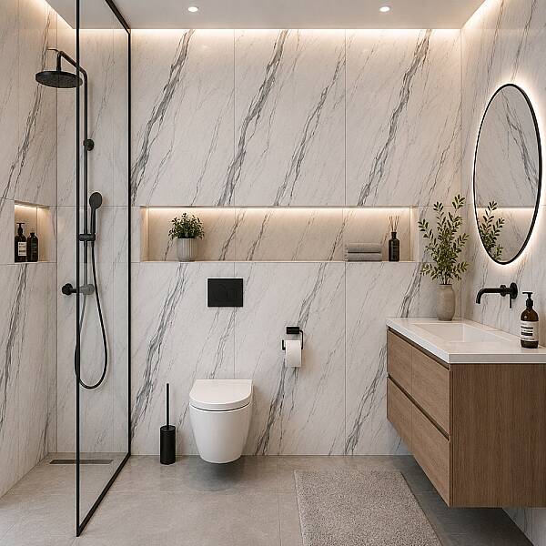 Yurtbay Seramik Prestige Gri Sırlı Porselen (60x120cm) - 1